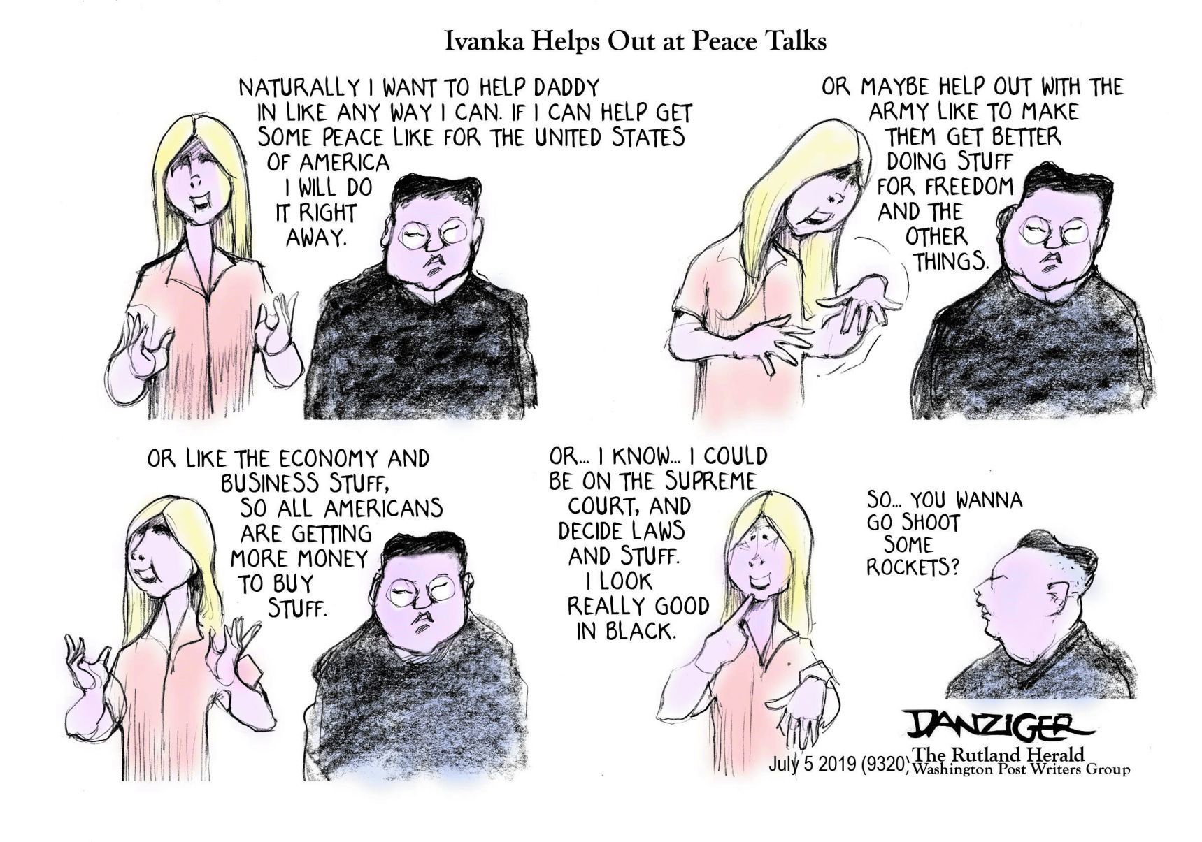 Jeff Danziger cartoon